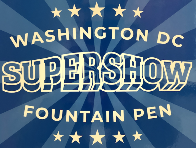 2022 Washington DC Fountain Pen SUPERSHOW StilusAurea